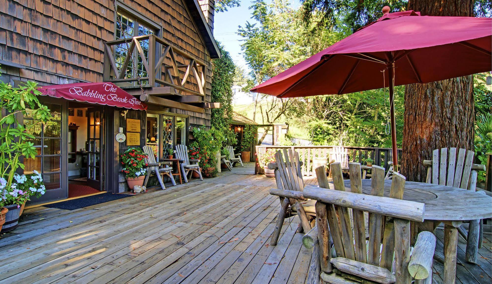 The Babbling Brook Inn Santa Cruz Exterior foto